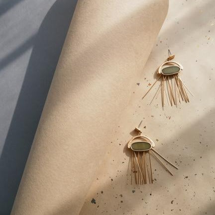 Ruby earring by WMWATCHME - 8LACK OFFICIAL