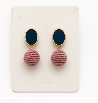 Hers Blush  earrings by WMWATCHME