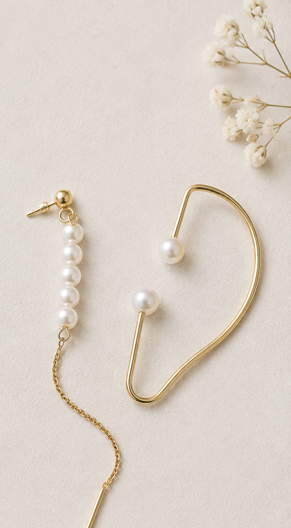 Whispering Gold earrings by WMWATCHME