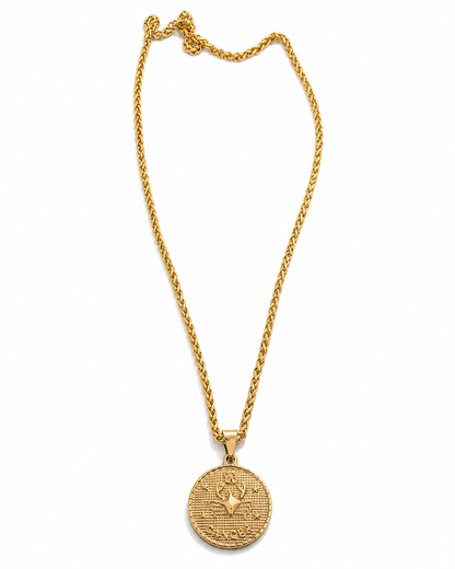 Zodiac Coin Necklace by Sahira