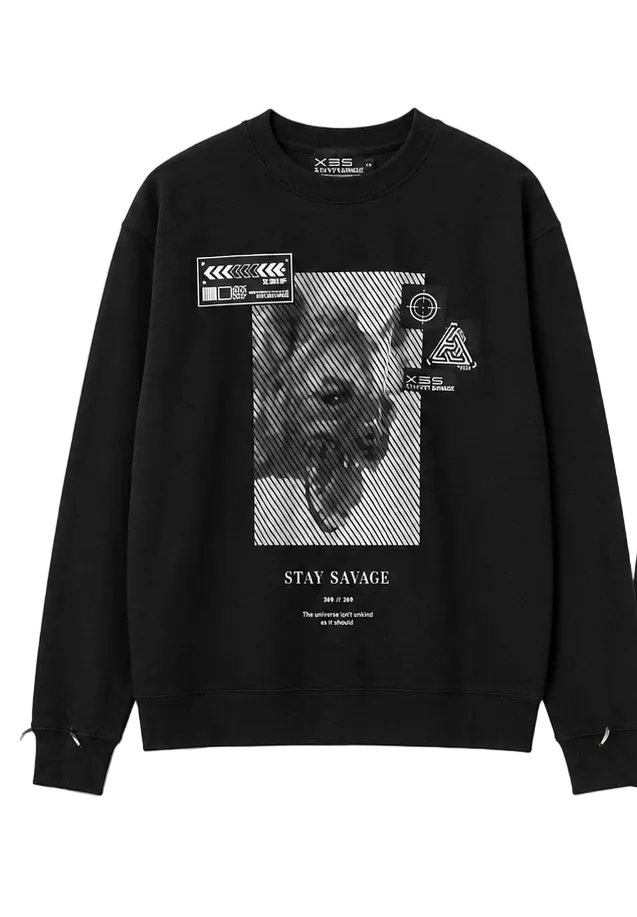 Savage Instincts Crewneck 2.0 by XES