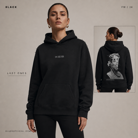 Beneath the  Veil Hoodie by XES