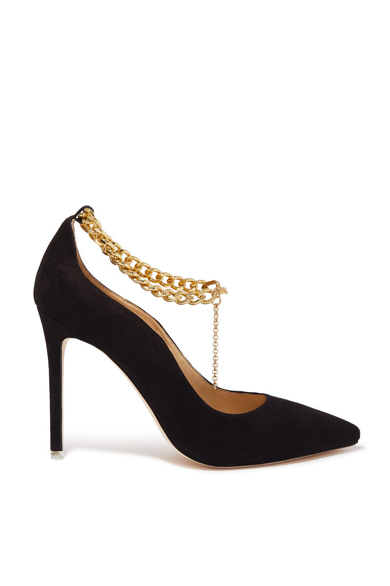 Ronda Suede Pump Heel by Black Suede Studio